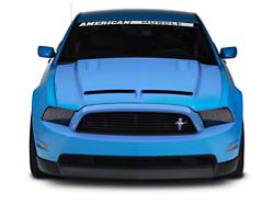 Cervini's Type IV Ram Air Hood; Unpainted (13-14 Mustang GT, V6)
