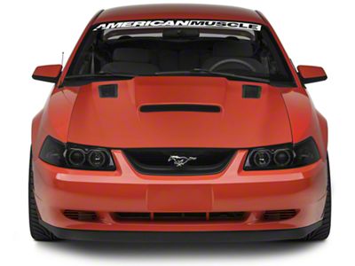 Cervini's Stalker 2 Hood; Unpainted (99-04 Mustang)