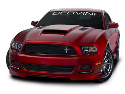 Cervini's Stalker Body Kit; Unpainted (13-14 Mustang GT Coupe)