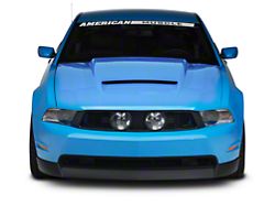 Cervini's Stalker Hood; Unpainted (10-12 Mustang GT, V6)