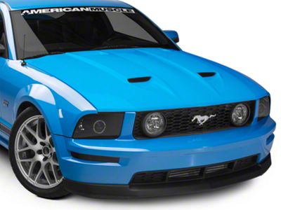 Cervini's Stalker Ram Air Hood; Unpainted (05-09 Mustang GT, V6)