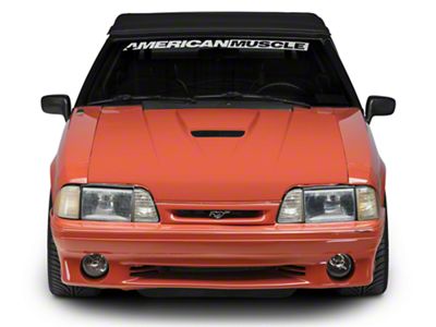 Cervini's SVO Hood; Unpainted (87-93 Mustang)