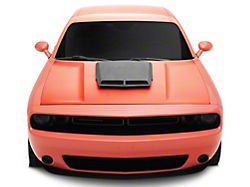 Cervini's T/A Hood with Matte Black Scoop; Unpainted (08-14 Challenger SRT8; 09-23 Challenger R/T)