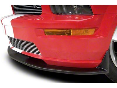 Cervini's Type III Chin Spoiler; Fine Textured Black (05-09 Mustang GT)