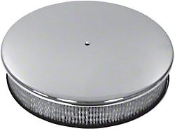14-Inch Round Air Cleaner; Chrome