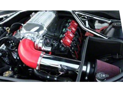 CGS Motorsports Cold Air Intake; Ceramic Silver (10-13 Camaro SS)