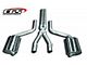 CGS Motorsports Stainless Cat-Back Exhaust (08-10 6.1L HEMI Challenger)