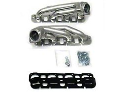 JBA 1-3/4-Inch Shorty Headers; Silver Ceramic (09-23 5.7L HEMI Challenger)