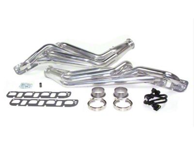 JBA 1-7/8-Inch Long Tube Headers; Silver Ceramic (08-23 V8 HEMI Challenger)