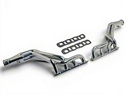 JBA 1-7/8-Inch Long Tube Headers; Silver Ceramic (08-23 V8 HEMI Challenger)