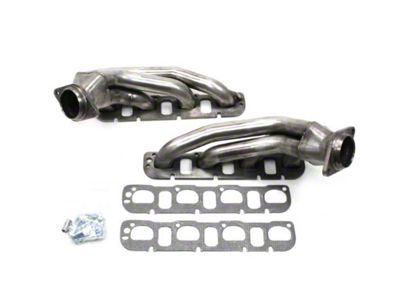 JBA 1-7/8-Inch Shorty Headers; Natural (08-14 6.1L HEMI, 6.4L HEMI Challenger)