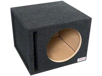 12-Inch Single Vented Subwoofer Enclosure for JL Audio WX, W4 (Universal; Some Adaptation May Be Required)