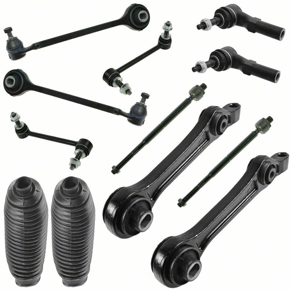 thumbnail image 2 of AM Autoparts 12pc Front Steering & Suspension Kit - Control Arms, Struts, Tie Rods For Escape/Mariner/Tribute 2 of 6