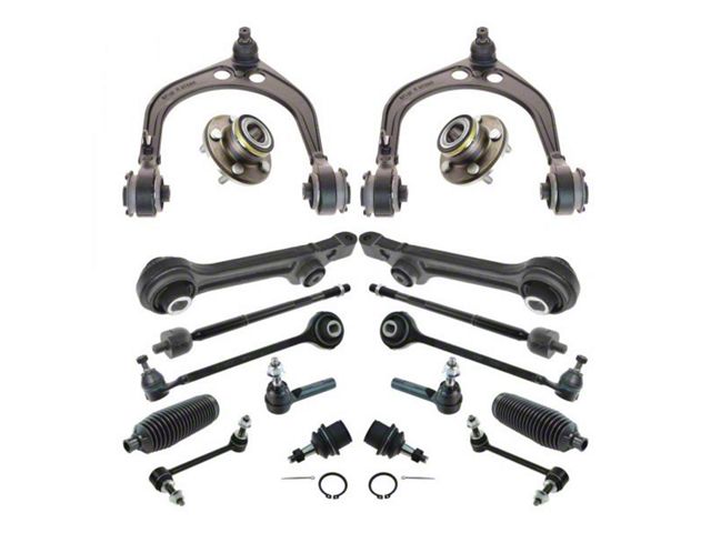 18-Piece Steering, Suspension and Drivetrain Kit (12-14 Challenger SRT8 w/o High Performance Suspension)