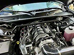 2-Point Front Strut Tower Brace; Carbon Fiber (08-23 Challenger)