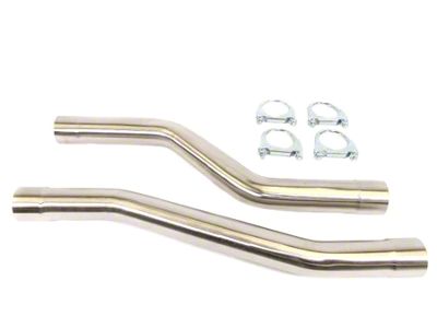 2.25-Inch Mid Muffler Delete Pipes (08-23 Challenger)