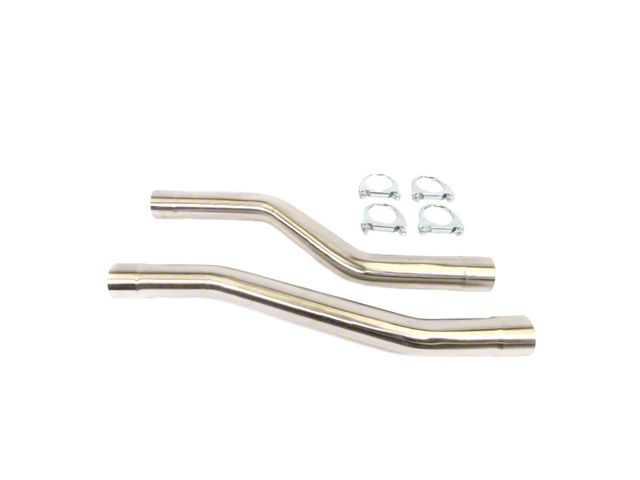 2.25-Inch Mid Muffler Delete Pipes (08-23 Challenger)