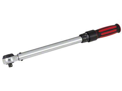 3/8-Inch Drive Adjustable Click Torque Wrench; 10 to 100 ft-lb.