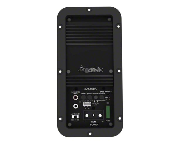 300 Watt Subwoofer Enclosure Amplifier (Universal; Some Adaptation May Be Required)