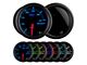 35 PSI Boost Gauge; Tinted 7 Color (Universal; Some Adaptation May Be Required)