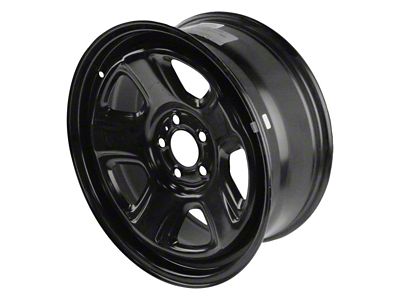 5-Spoke Steel Gloss Black Wheel; 18x7.5 (08-14 Challenger)