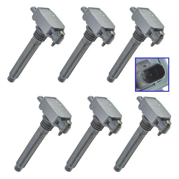 Challenger 6Piece Ignition Coil Set (1120 3.6L Challenger) Free