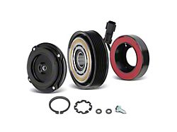 A/C Compressor Clutch Kit with Pulley; 6-Groove (11-14 5.7L HEMI, 6.4L HEMI Challenger w/ 10SRE18C Compressor)