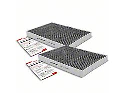 Activated Carbon Cabin Air Filter; Set of Two (11-23 Challenger)