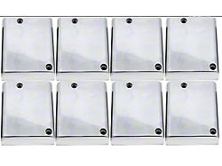 Aluminum Coil Covers; Polished (08-23 V8 HEMI Challenger, Excluding 6.2L)