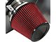 Aluminum Cold Air Intake with Red Filter; Silver (08-10 V8 HEMI Challenger)