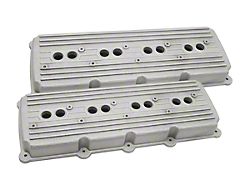 Aluminum Valve Covers; Raw (08-19 V8 HEMI Challenger, Excluding 6.2L)