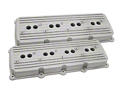 Aluminum Valve Covers; Raw (08-23 V8 HEMI Challenger, Excluding 6.2L)