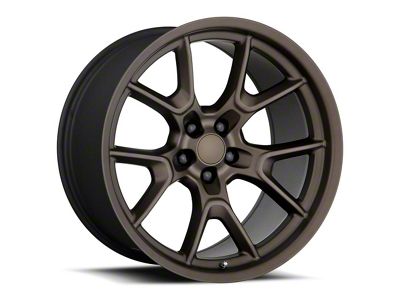 Anniversary Flow Form Replica Bronze Wheel; Rear Only; 20x10; 22mm Offset (08-23 RWD Challenger, Excluding Widebody)