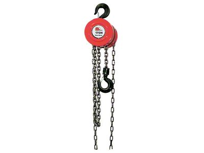 Big Red Chain Hoist; 1-Ton Capacity