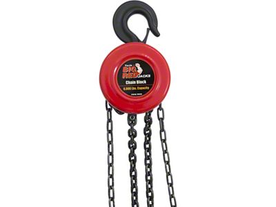 Big Red Chain Hoist; 3-Ton Capacity