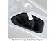 Manual Transmission Shifter Boot; Black Leather with White Stitching (15-23 Challenger)