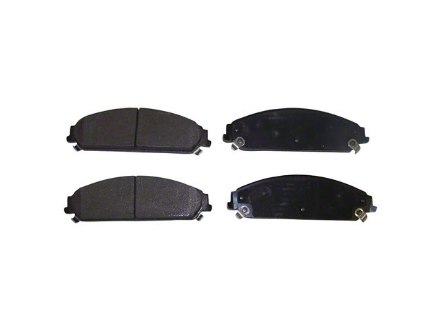 Brake Pads; Front Pair (09-10 Challenger w/ Dual Piston Calipers)