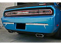 Bumper Insert Trim; Plate; Satin; With Polished; Trim; No Parking Sensors (08-14 V8 HEMI Challenger)