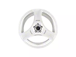 BUSHIDO MonoC White Wheel; 18x8.5; 35mm Offset (17-23 AWD Challenger)