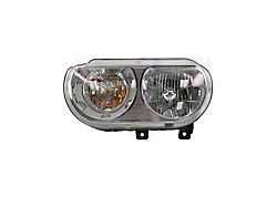 CAPA Replacement Headlight; Driver Side (08-14 Challenger w/ Factory Halogen Headlights)