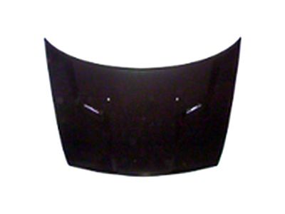 CAPA Replacement Hood Panel Assembly without Hood Scoop; Unpainted (08-13 Challenger)