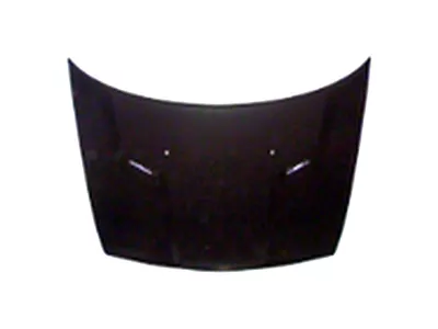 CAPA Replacement Hood Panel Assembly without Hood Scoop; Unpainted (08-13 Challenger)