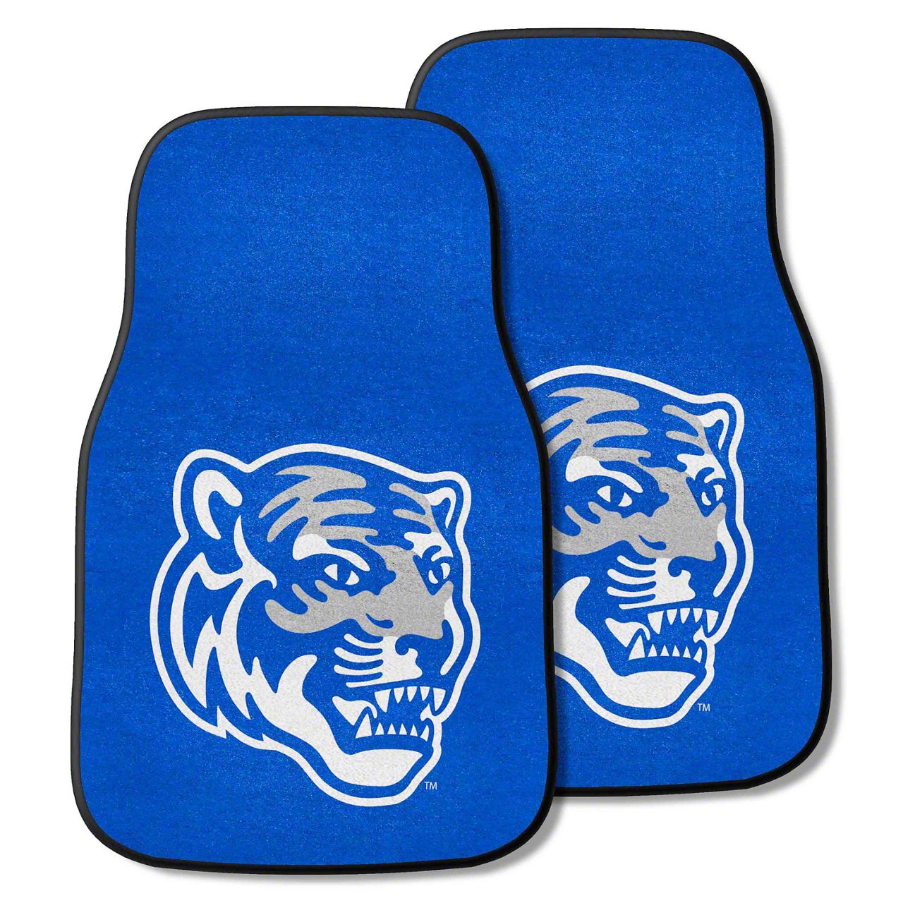 Challenger Carpet Front Floor Mats with University of Memphis Logo
