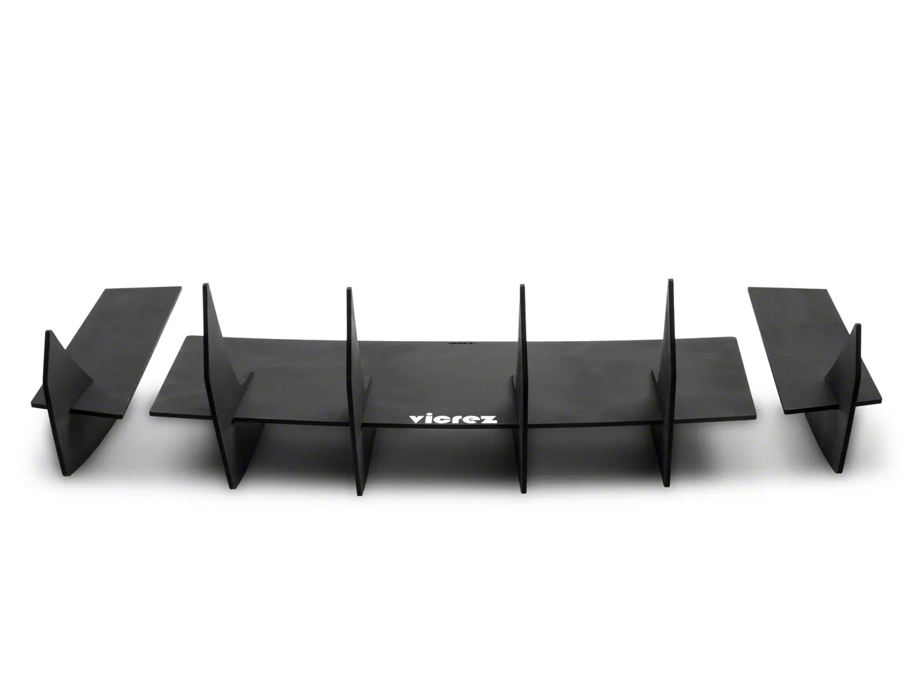 早割ex Rear Style VR2 Centa Challenger Diffuser; (08-23 Black Matte エンジン