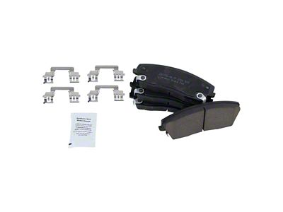 Ceramic Brake Pads; Front Pair (09-20 V6 Challenger)