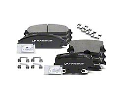 Ceramic Brake Pads; Front and Rear (09-20 Challenger GT, R/T, Rallye Redline, SXT & T/A w/ Dual Piston Front Calipers; 2011 Challenger SE w/ Dual Piston Front Calipers)