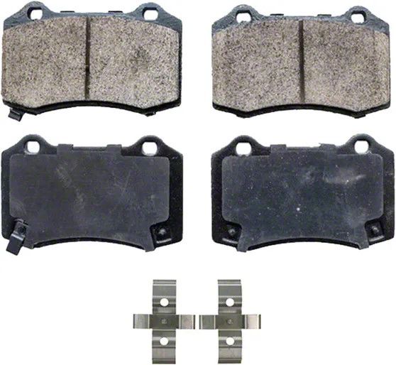 Challenger Ceramic Brake Pads; Rear Pair (0823 Challenger w/ 4 or 6