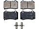 Ceramic Brake Pads; Rear Pair (08-23 Challenger w/ 4 or 6-Piston Front Calipers, Excluding SE & SXT)