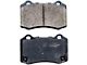 Ceramic Brake Pads; Rear Pair (08-23 Challenger w/ 4 or 6-Piston Front Calipers, Excluding SE & SXT)
