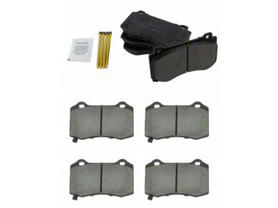 Ceramic Brake Rotor, Pad and Caliper Kit; Front (09-11 Challenger SRT8)